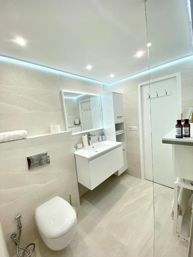 Appartement Luxe - 3 Pieces Avec Vue Mer, Piscine Et Tennis Nice Exterior photo